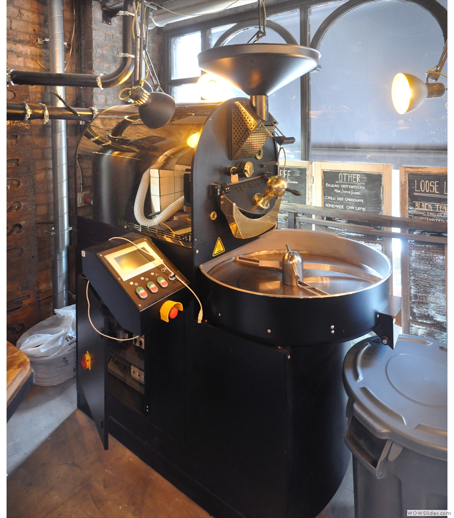 Yorks Coffee Roasters, Brimingham's long-standing Yorks is now roasting for itself.