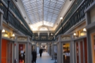 New Harvest Coffee & Spirits, inside America's oldest mall, The Arcade, Providence.