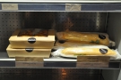 If you fancy something a little more savoury, there are sandwiches in the chiller cabinet.