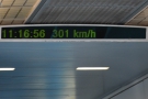 ... and less than two minutes to reach our maximum speed of 300 km/h.
