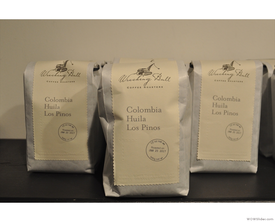 More single-origin coffee, this time from Colombia.