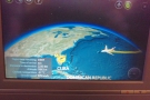 You can rotate the map in the A380. Ah! There's Miami.