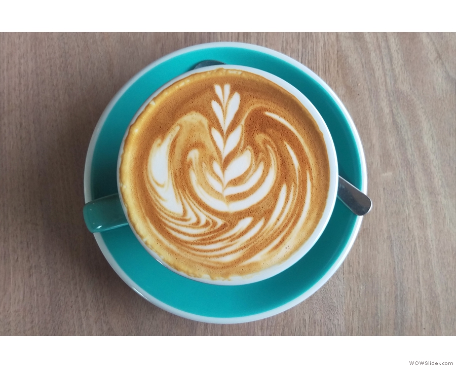 The latte art deserves a second look.