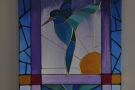 However, I was particularly taken by this stained glass piece.