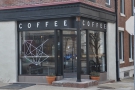 Peddler Coffee on the north side of Philadelphia, looks pretty small from this angle.
