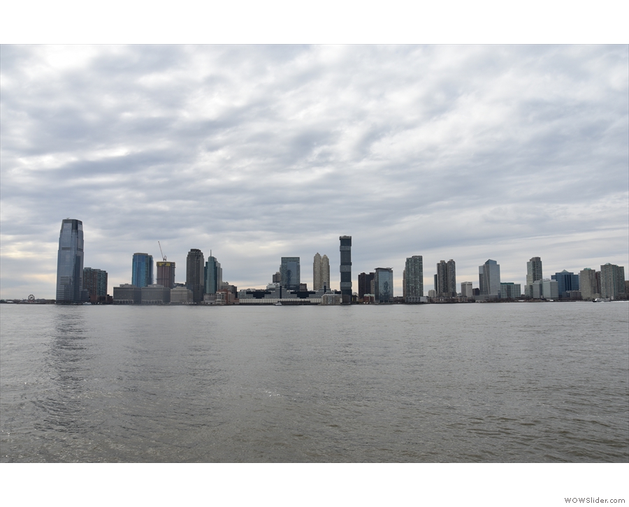 ... across the Hudson to New Jersey.