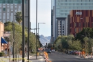 This is the view down 1st St: not many cities have mountains at the end of the street!