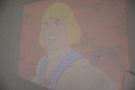... which was showing He Man cartoons the enitre time I was there (with no sound).