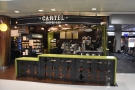 A welcome sight for a traveller/speciality coffee fan: Cartel Coffee Lab at Phoenix airport.