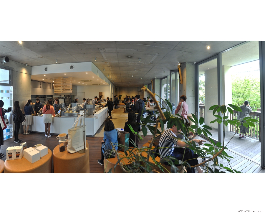 ... while Blue Bottle stretches out ahead and to the right of you as seen in this panorama.