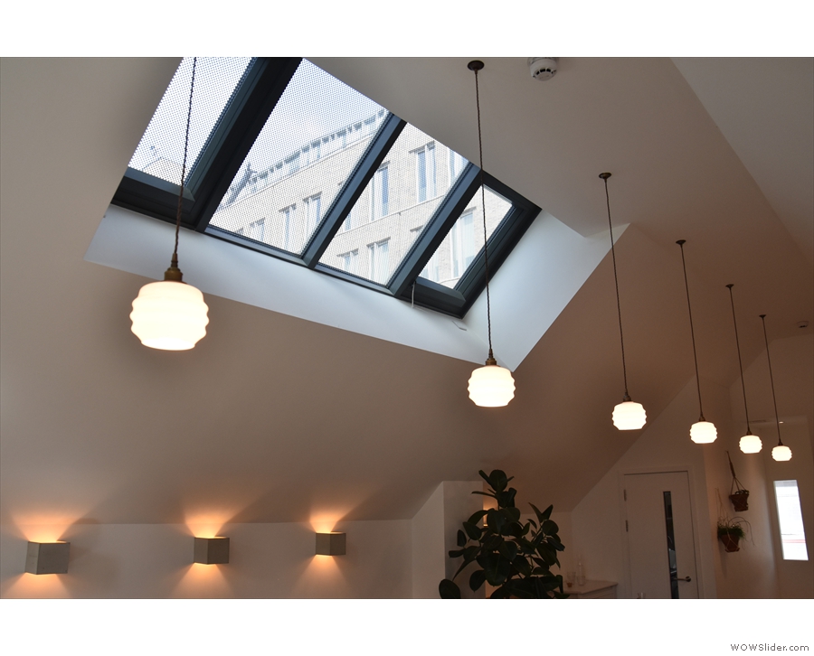 ... although while I was there, the skylight rendered them surplus to requirements!