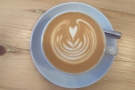 Lovely latte art. I enjoyed my flat white and was curious to see how the coffee went...