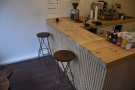 Alternatively, grab a stool at the front of the counter for great coffee-making views.