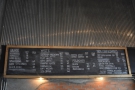 The menu, meanwhile, is chalked up above the counter.