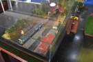 ... which has several neat features, including this diorama of a train station & tunnel.