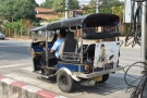 The infamous tuk-tuks of Chiang Mai. Rather you than me!