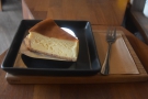 Naturally, I had to indulge, going for the classic New York cheesecake.