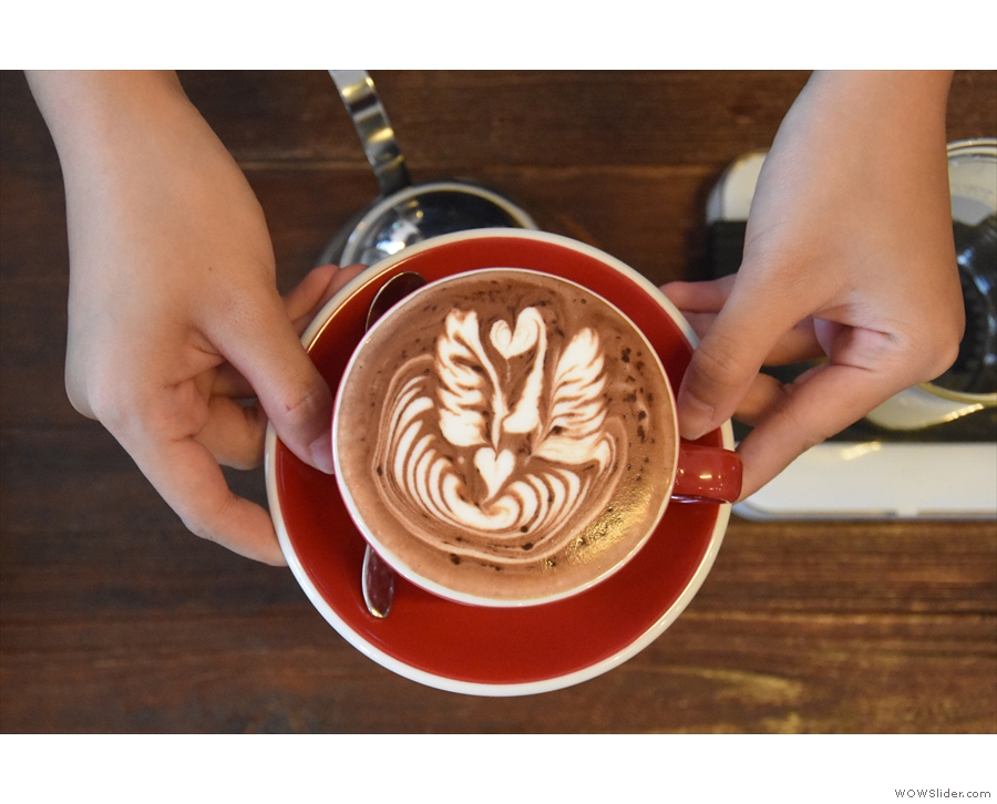 ... some quite wonderful latte art.
