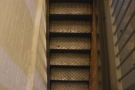 Most of the rest of the space is taken up with these stairs on the right-hand side.
