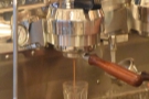 I also like watching espresso extract into a glass... 