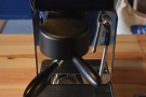 My first close up view of a prodution model of the Decent Espresso machine.