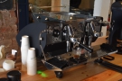... and I also love watching espresso extract, so I was in a very happy place!