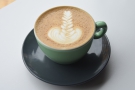 Here is is, in milk, as a flat white.