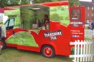 It wasn't all coffee though. Yorkshire Tea was out in force with its van, Little Urn.