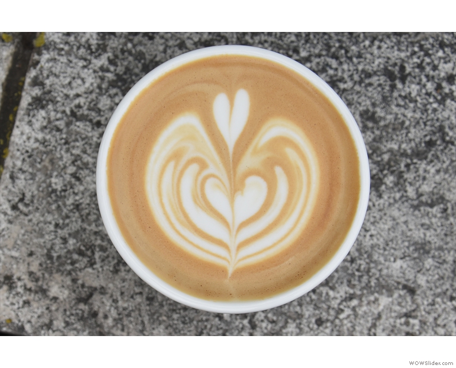 Lovely latte art.