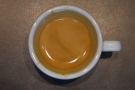 ... to drink their coffee, which is a nice touch. We'll finish with my espresso's lovely crema.
