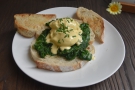 I was also there for lunch, opting for the Eggs Florentine, which I'll leave you with.
