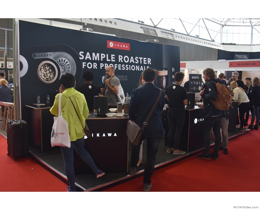 There were a host of familiar names from London Coffee Festival, such as Ikawa...