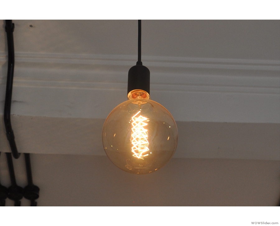 ... which leads, inevitably, to the obligatory light bulb shot.