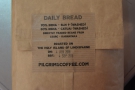 Called Daily Bread, it's unusual in that it's a blend of Indian coffees.