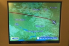 By now, we were crossing into Russian airspace...