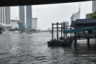 From Saphan Taksin, it was down to Central Pier under the station itself...