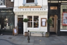 ... where you'll find the 2nd Flat White, Flat White Kitchen. Yes, that's a queue in the door.