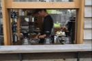If you've ordered pour-over, you can go around to the side to watch it being made...
