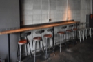 Alternatively, grab a stool at this narrow bar against the left-hand wall.