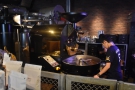 Behind the retail sectioin is the roaster, a 12 kg Probatone...