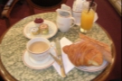 It's not all Mont Blancs though. This is breakfast at Angelina, from 2007.