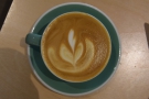 My latte art in more detail.