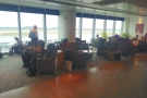 ... while if you head further in, there are more seats, overlooking the runway.