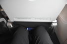 There's not much in the way of leg room, but then I knew that when I booked it. 