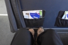 ... I moved up and, behold! I have legroom!