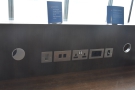 Lots of different power sockets, including USB. Well done, British Airways.