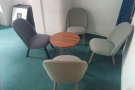 ... which includes these four comfy chairs to the right...