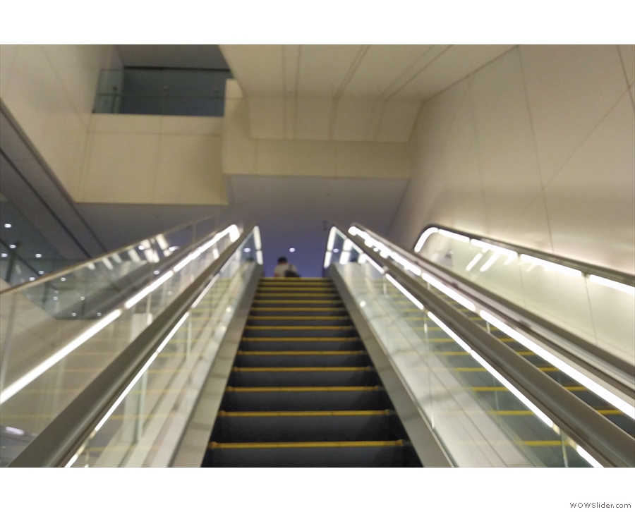 ... which is up these escalators (turn right at the top).