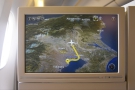 Our route after takeoff...