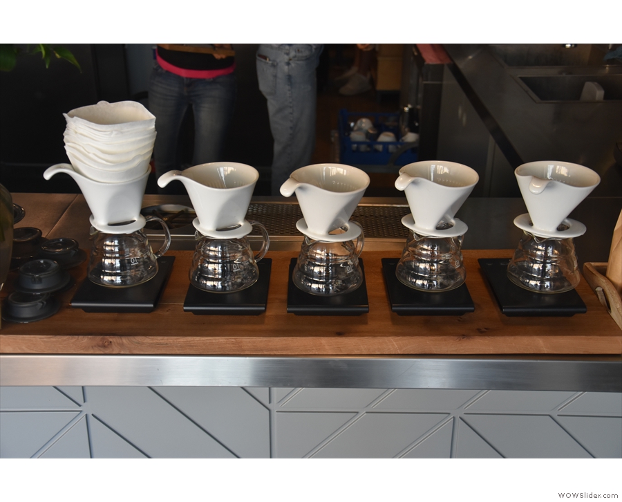 There's a blend, plus multiple single-origins available on pour-over too...